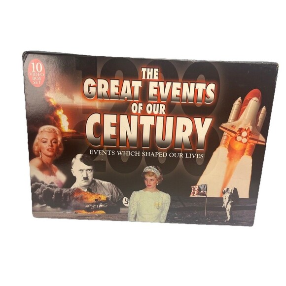 1997 The Great Events Of The Century Madacy VHS Video Tape Set 10 Tapes - Picture 4 of 6